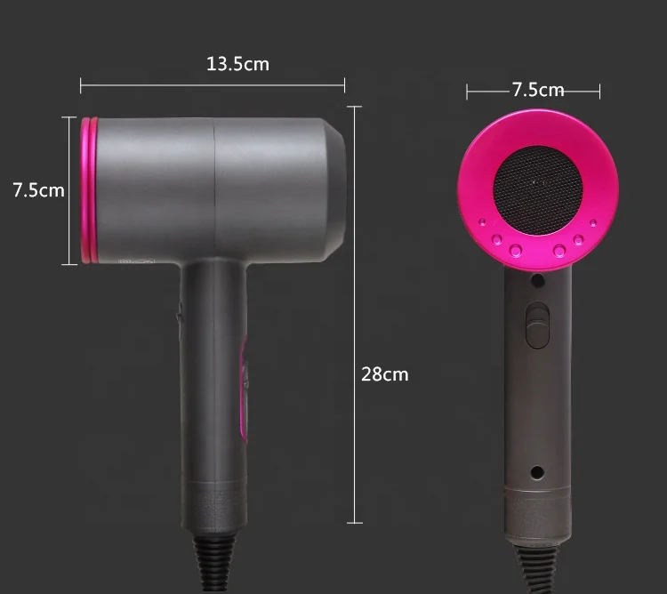 
ihongSen Best-selling Travel Bathroom Dc Motor Professional Hairdryer Foldable Small High Quality Home Portable Hair Dryer 