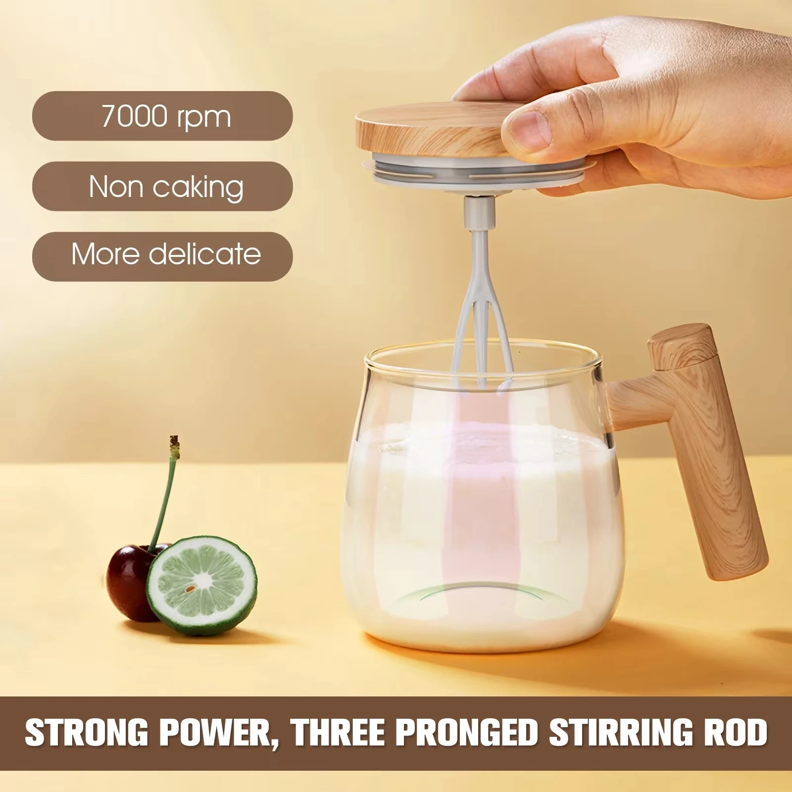 400ML Self Stirring Mug Portable Electric High Speed Mixing Mug With Waterproof Automatic Mix Cup for Coffee Milk Protein Powder