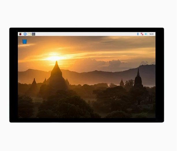 Raspberry Pi 3B 10.1-inch IPS capacitor high-definition display touch screen fully integrated DSI communication