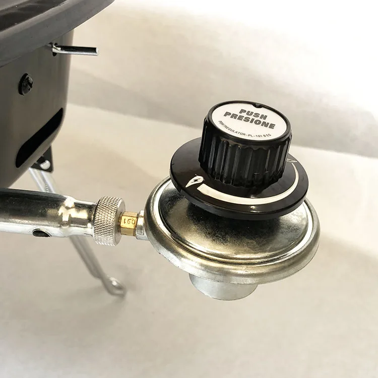 
Mini outdoor Portable tabletop camping butane bbq gas grill 