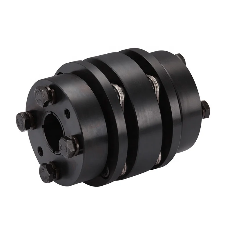 High Sensitive Backlash-free DLZ S45C Diaphragm Coupling Double Diaphragm Expansion Sleeve Coupling disc coupling shaft
