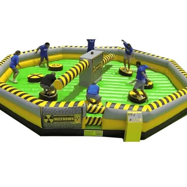WINSN 2022 Inflatable sweeper sport  games, inflatable meltdown carnival rental, inflatable wide out eliminator on sale