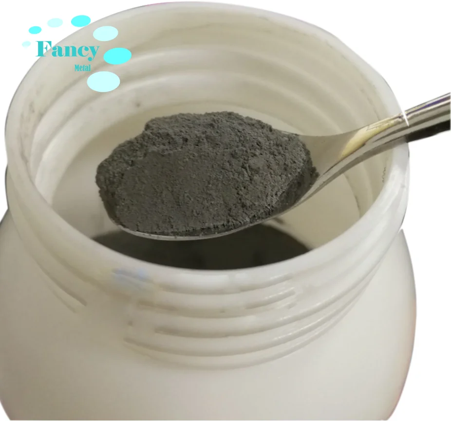 Rhodium Metal Catalysts Sponge Powder Price 99.9% Rhodium Gray Black Nano Rhodium Powder