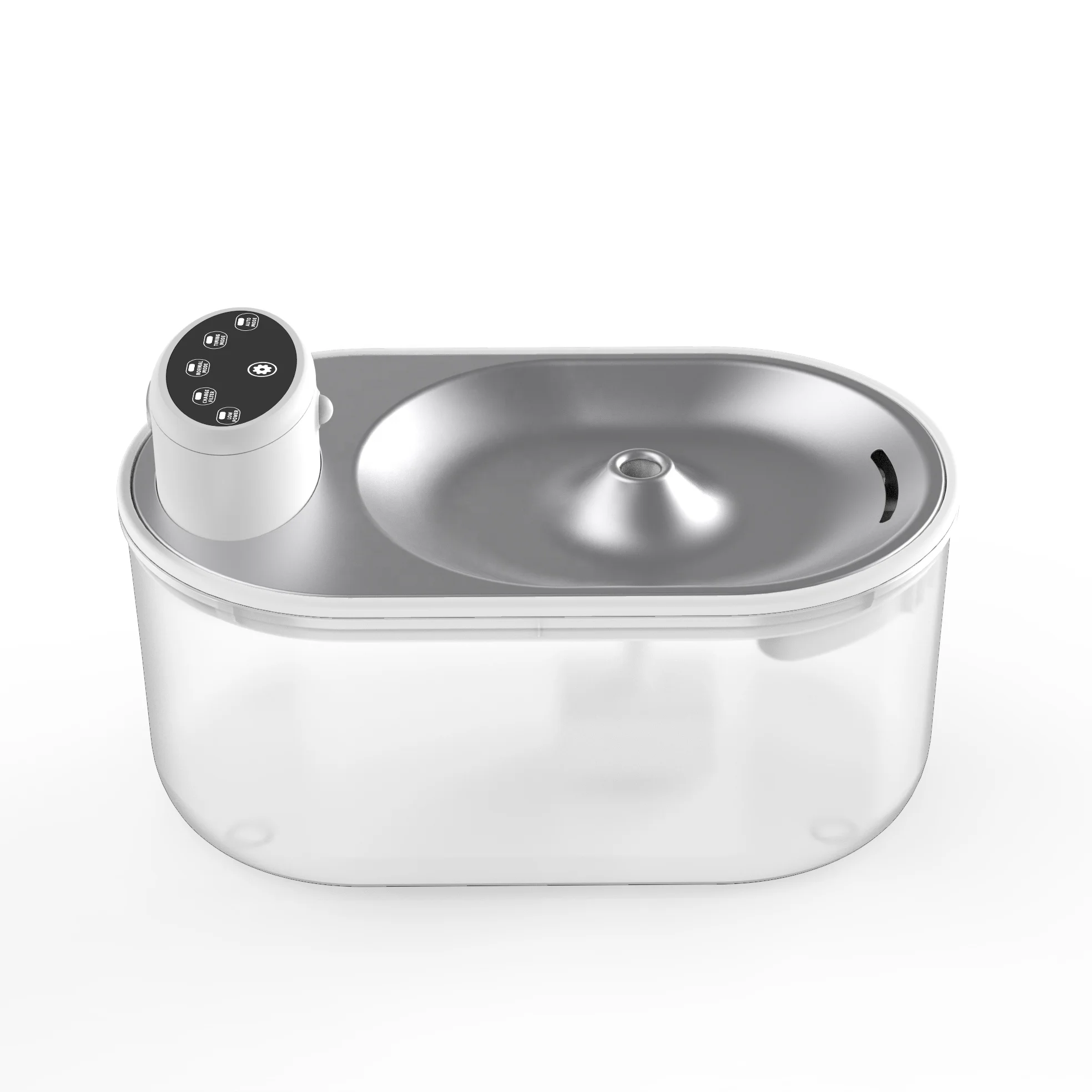 3.5L Smart Cat Water Fountain With Control Button And Adjustable Light Pet Water Fountain For Cat And Dog Pet Fountain