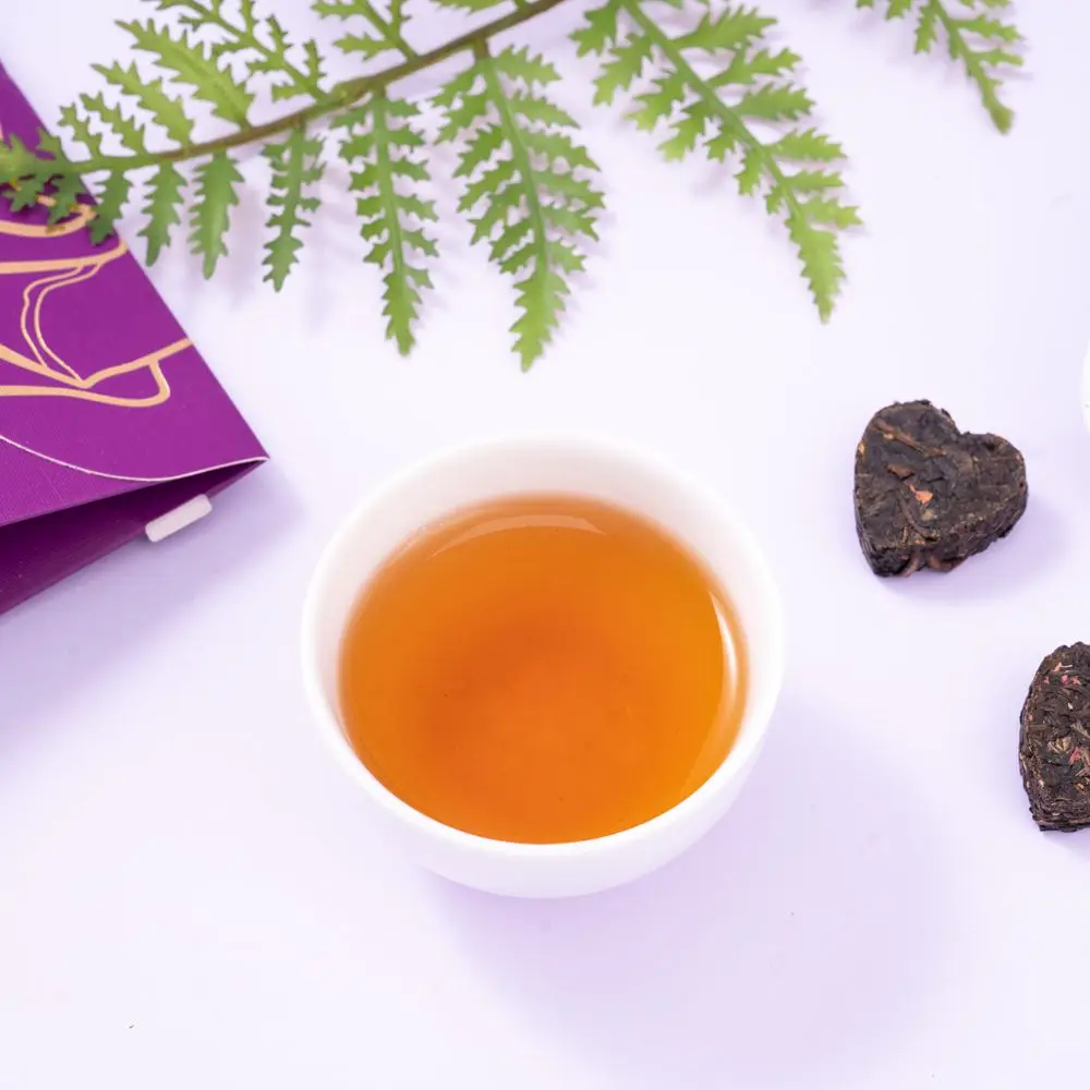 Factory Hot Sale Hunan Chinese Tea dark rose with rose flavor body care For Beauty Skin Care