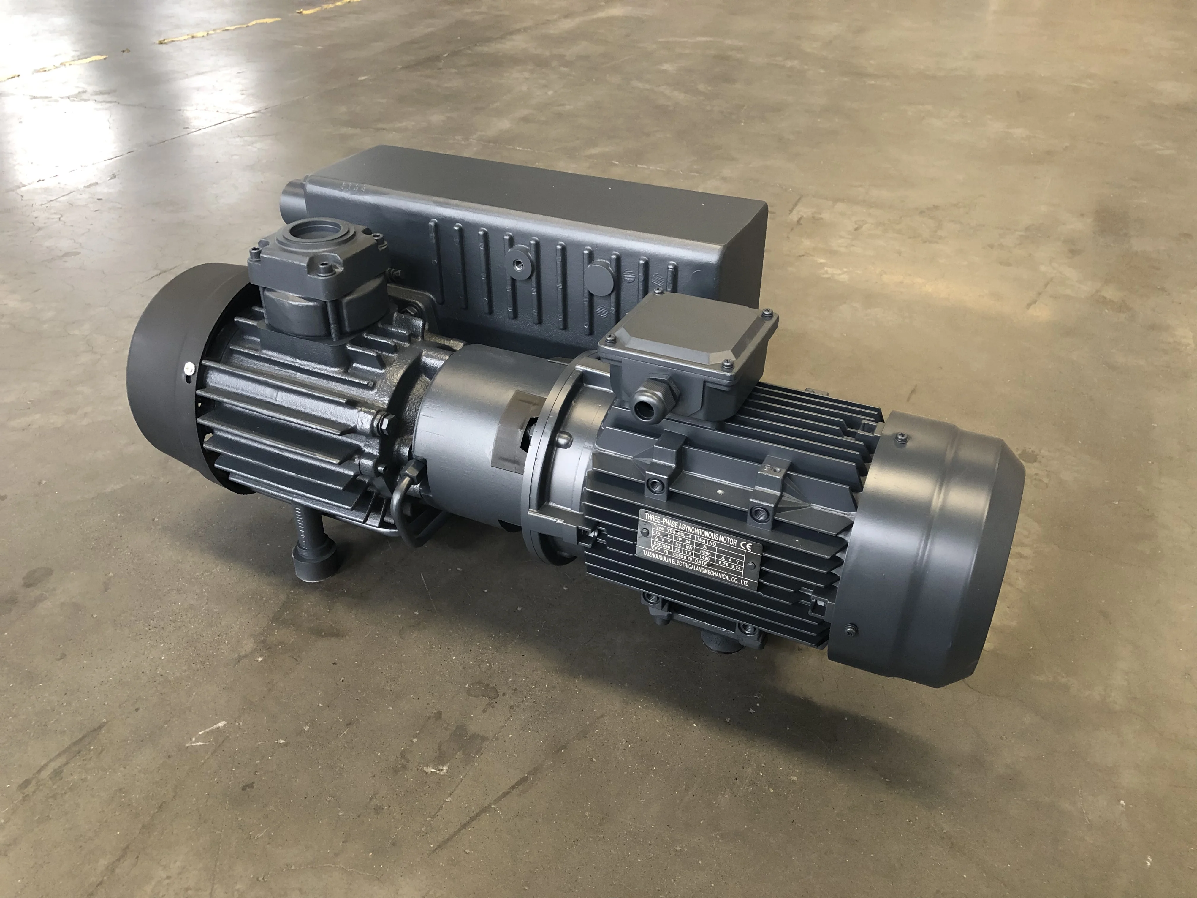 40m³/h 50hz 1.5kw Famous Brand JQT industrial grade oil pump 60hz 1425-1710 rpm oil rotary vane pump for membrane vacuum press