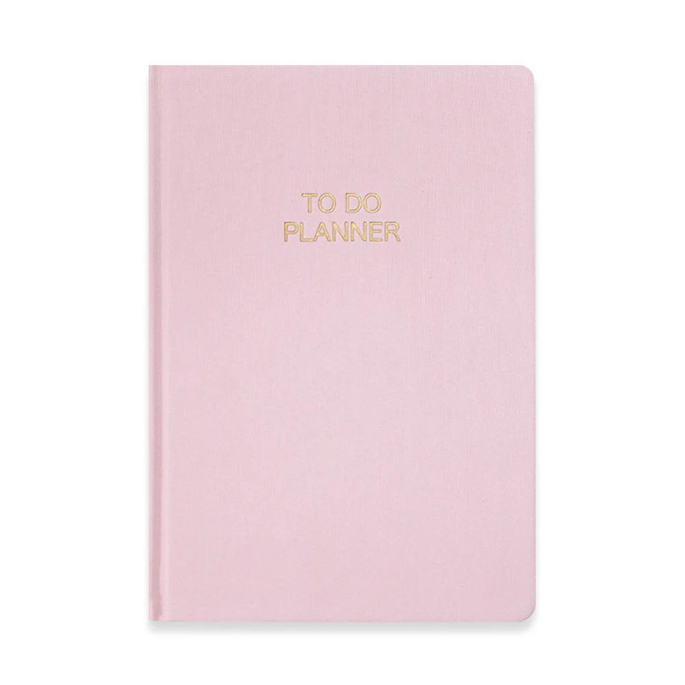 2024 Dated Promotion Supplies Linen Fabric Cloth Hardback Cover Customizable Diary Notebooks Wholesale