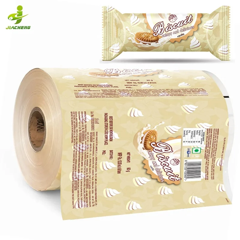 Custom Printing Bopp Heat Sealing Ice Lolly Popsicle Packing Plastic Wrapper Film Roll for Frozen Ice Cream Packaging