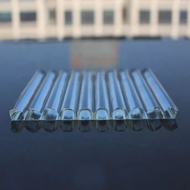 Decorative ultra-clear stained ribbed patterned figured textured glass fluted glass sheet for Shower Screens