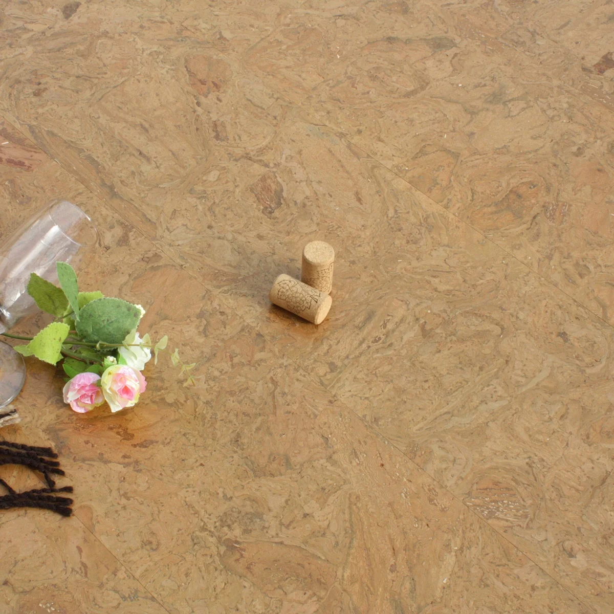 Производитель оптовая продажа изоляционный материал пробковый пол плавающие клейкие настил