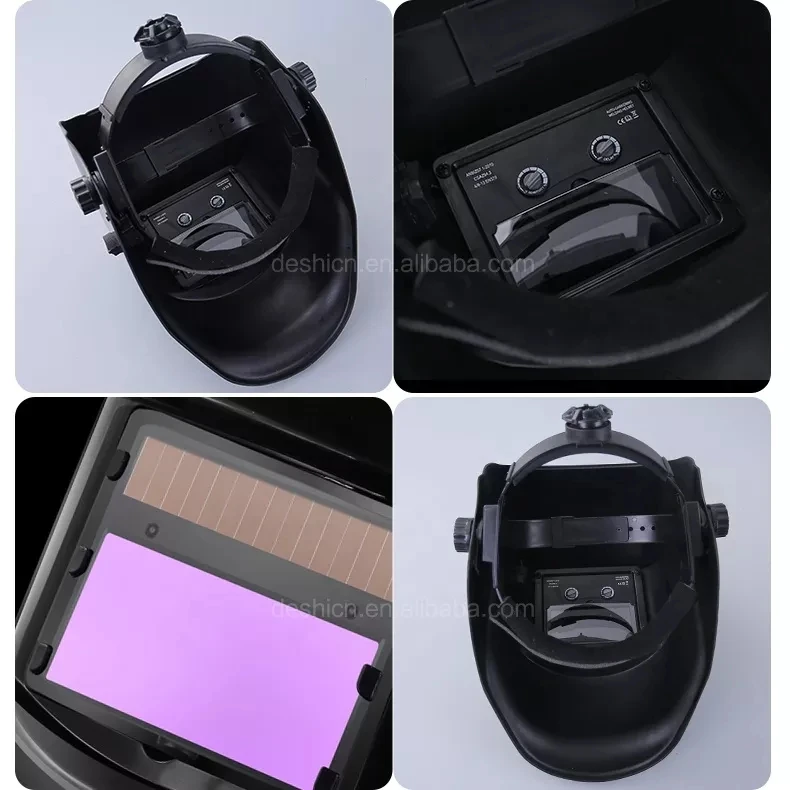 DECC Auto-Darkening Protective Safety Welding Helmet/Welding Mask (Surface spectrum)