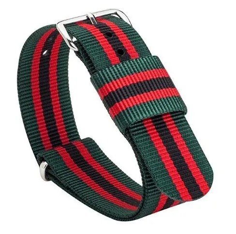 
Nylon Watch Bands NATO Watch Strap Replacement Fabric Ballistic Military 18mm 20mm 22mm 