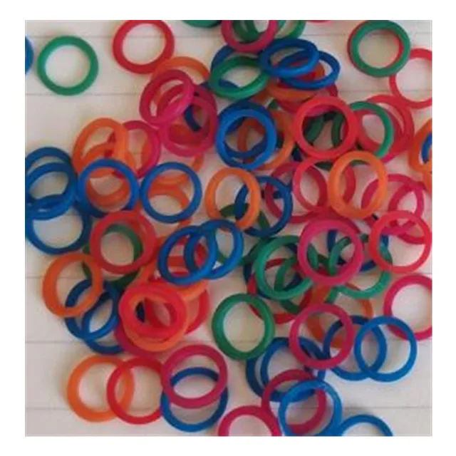 A Dental Colorful Orthodontic Rubber Bands And Elastic Band