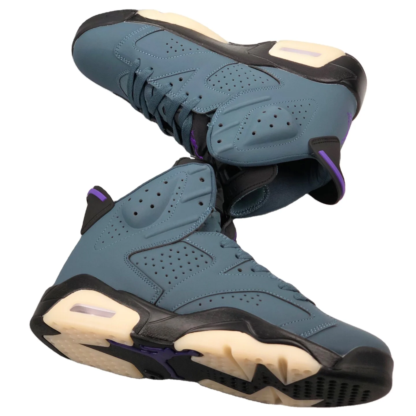  Оригинальная спортивная обувь для баскетбола aj6s с резиновой подошвой и высокой воздушной