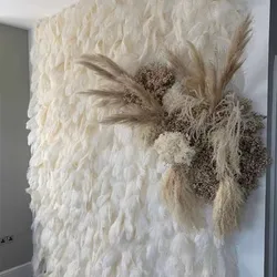 KCFW-200 Hot Sale Artificial Silk Rose Wall Wedding Decoration Artificial Flower Backdrop Event Flower Wall