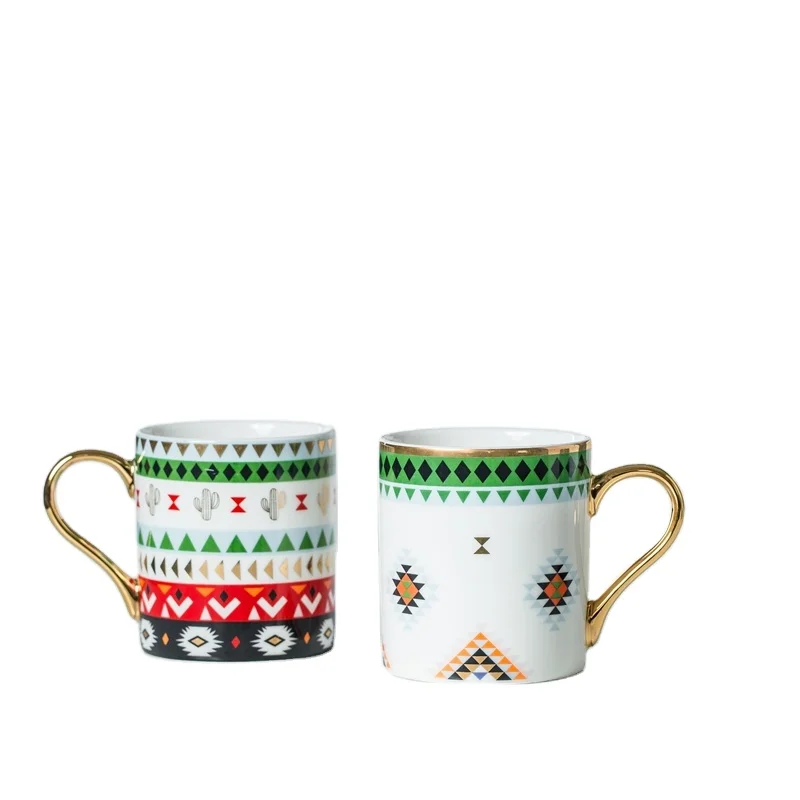 
Роскошная керамическая кружка с золотой ручкой, оптовая продажа, фарфоровые кружки, керамические чайные чашки, золотые чашки и кружки, кофейные кружки с изображением настоящего золота 