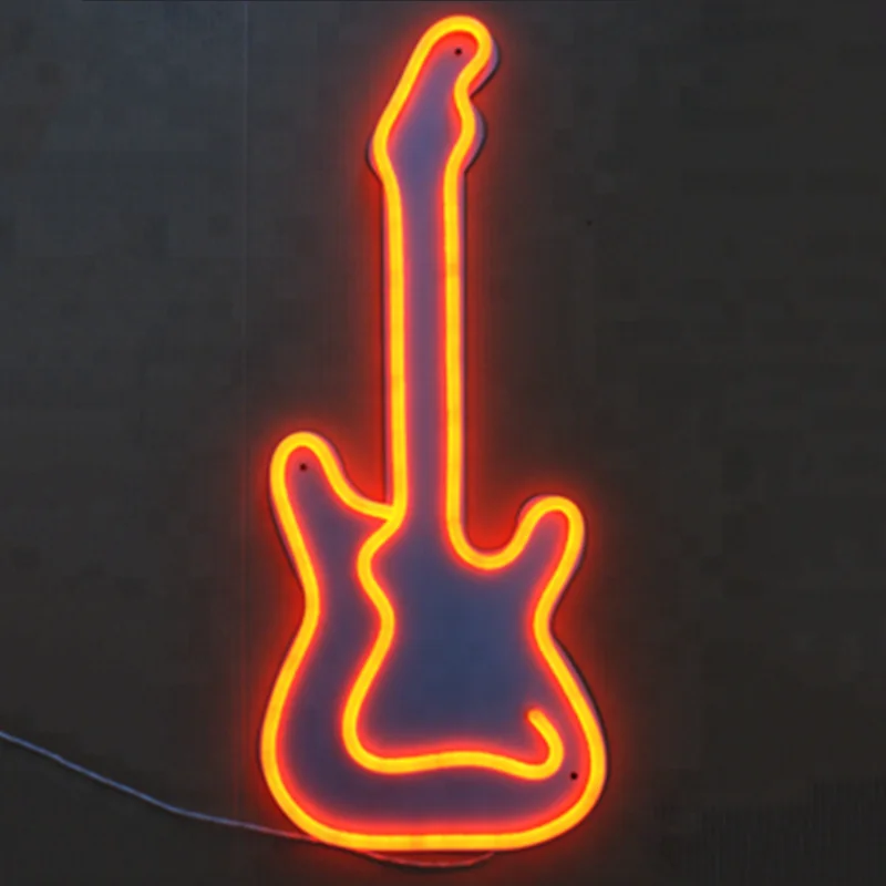 Custom Led Neon Sign Guitar Neon Signs