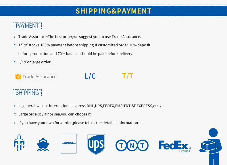 shipping &payment