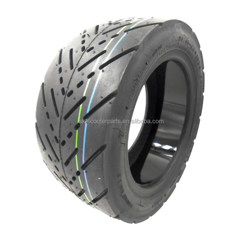 90/65-6.5 Tubeless Tire Valve Flat Road Assembly Parts Rubber Tire for for Zero 11 11x Dualtron Ultra Ultra 2 Electric Scooter
