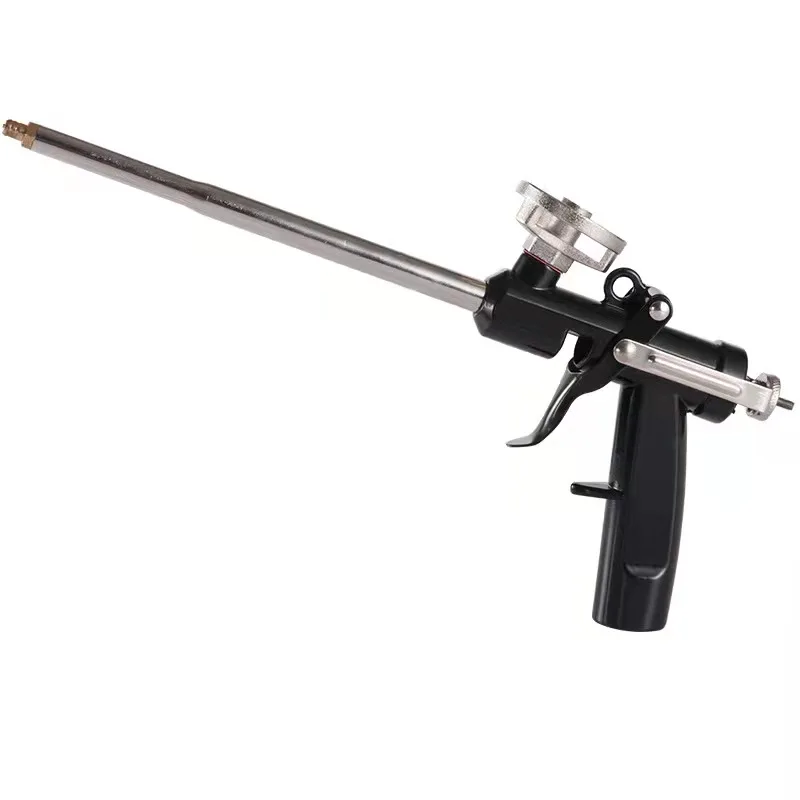 Metal Foam Gun Sprayer In Black Color Expansion Foam Spray Gun Caulking Foam Grout Gun
