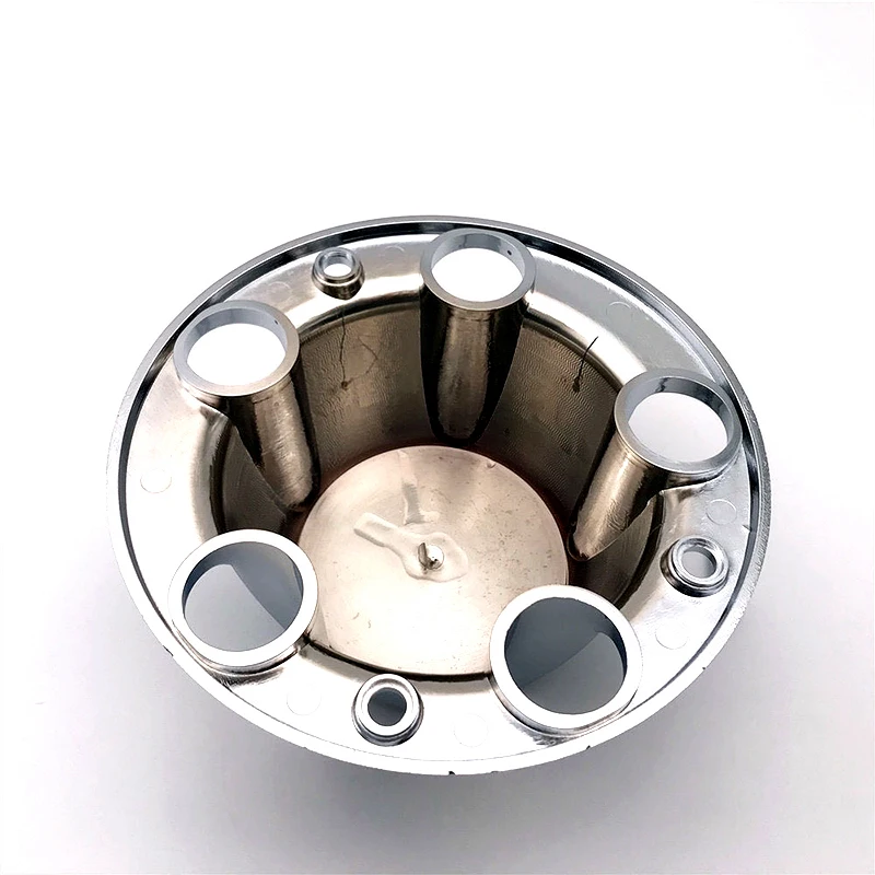 180mm Custom Vehicle Black Chrome ABS Plastic Vehicle Hubcaps Wheel Cover wheel cup For For 1980-1996 F150 Bronco Van