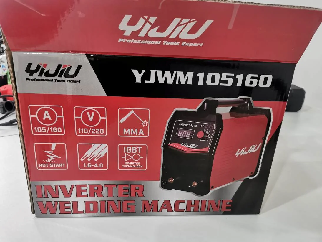 YIJIU MMA-160D высокого уровня безопасности однопечатная печатная плата ручной сварочный аппарат инвертор дуговая сварочная машина с двойным напряжением 110 В/220 В
