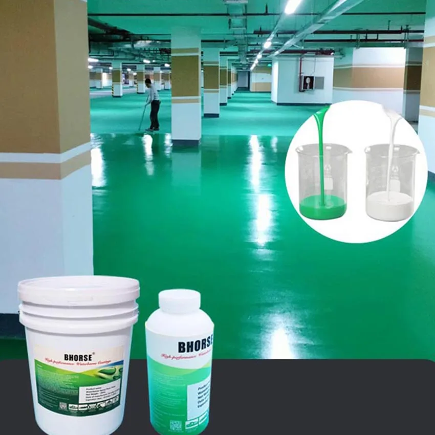 Low Viscosity Coating Waterborne Sealing Primer Car Parking Self-levelling Floor Paint Epoxy
