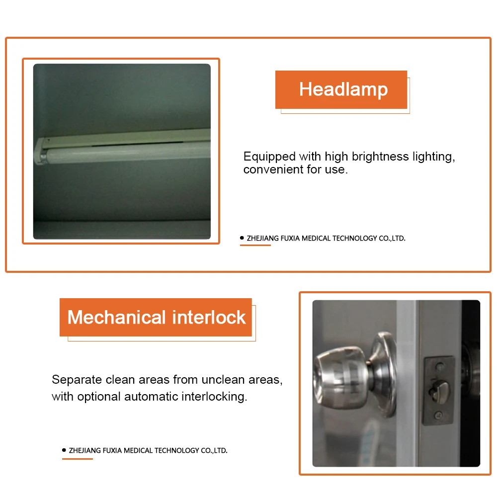 CE certificate cleanroom air shower/automatic air shower room