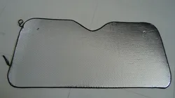 PE bubble customized design front car windshield sun shade