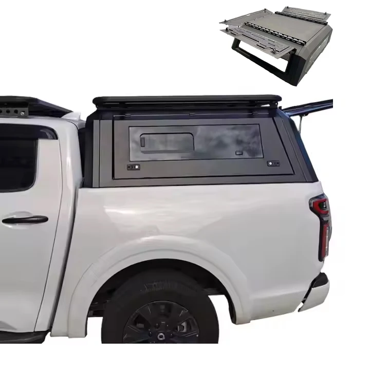 Customized Nissan frontier Campers Or Canopy Tacoma hilux Hard Pickup Top Canopy Made In Aluminium