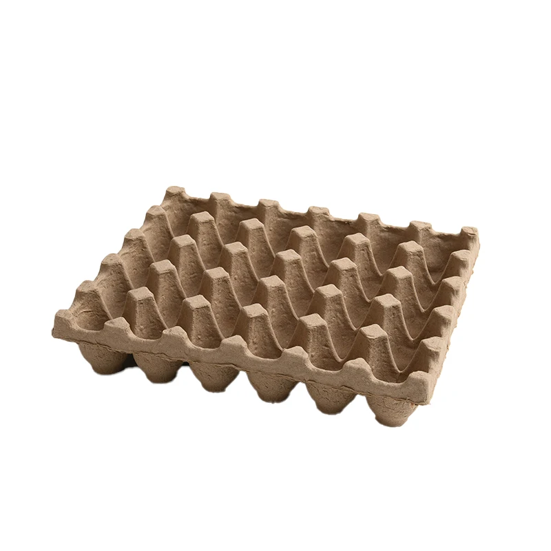 Light Weight Biodegradable Packaging Paper Pulp Chicken Egg Trays