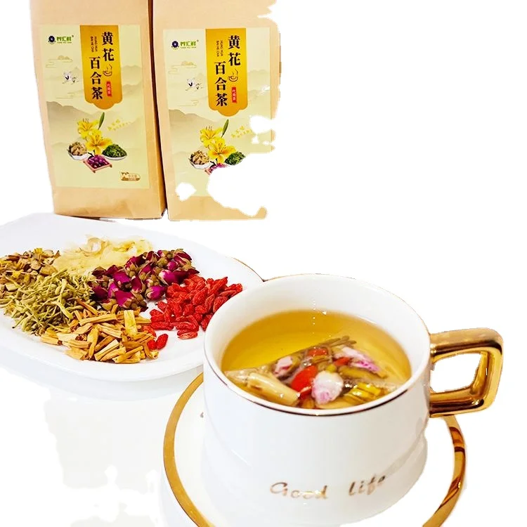 
Chinese factory produces Jiangkang tea medicinal materials and sells yellow lily tea in large quantities 