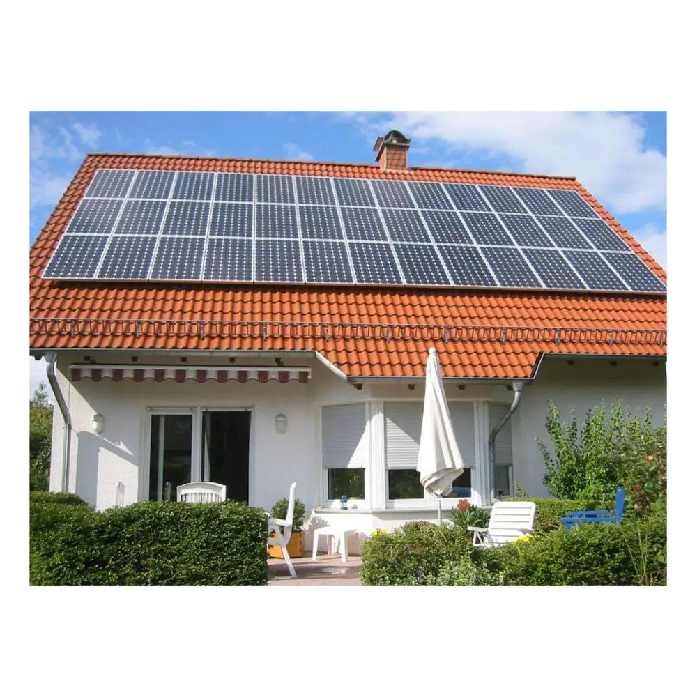 R-20 20KW 50KW Solar PV Panel Mounting Solar Panel Power Tile Roof Mounting Brackets System