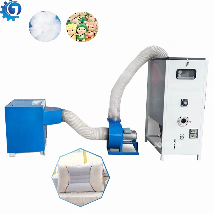 Pearl cotton fiber opening machine cotton opener with conveyor belt for use