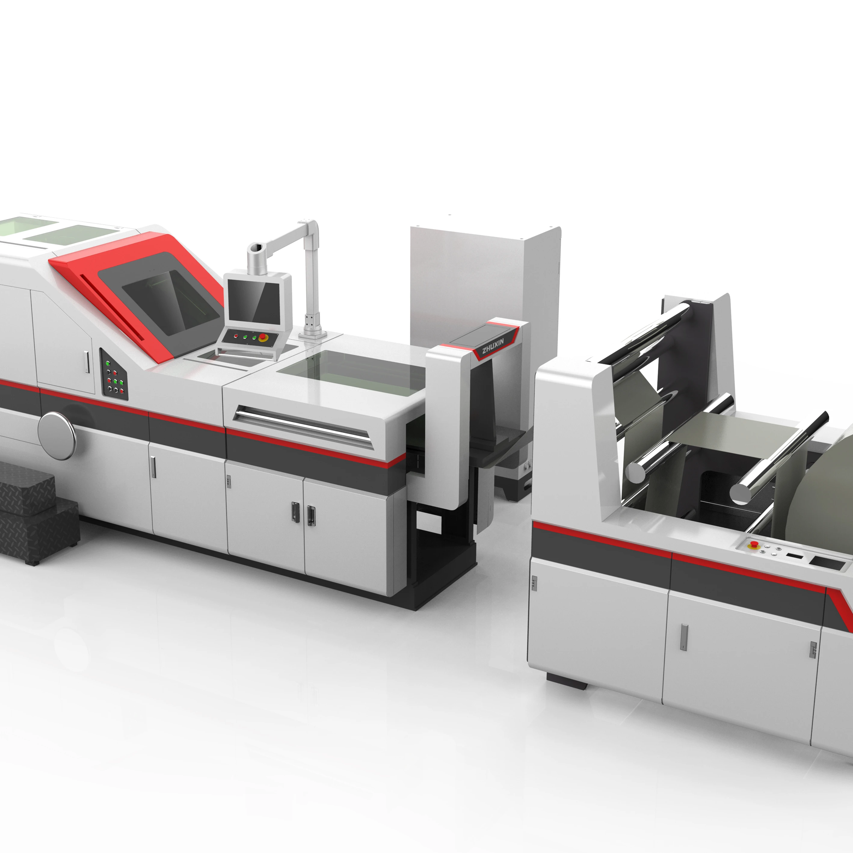 
top quality square bottom kraft paper bag making machine 