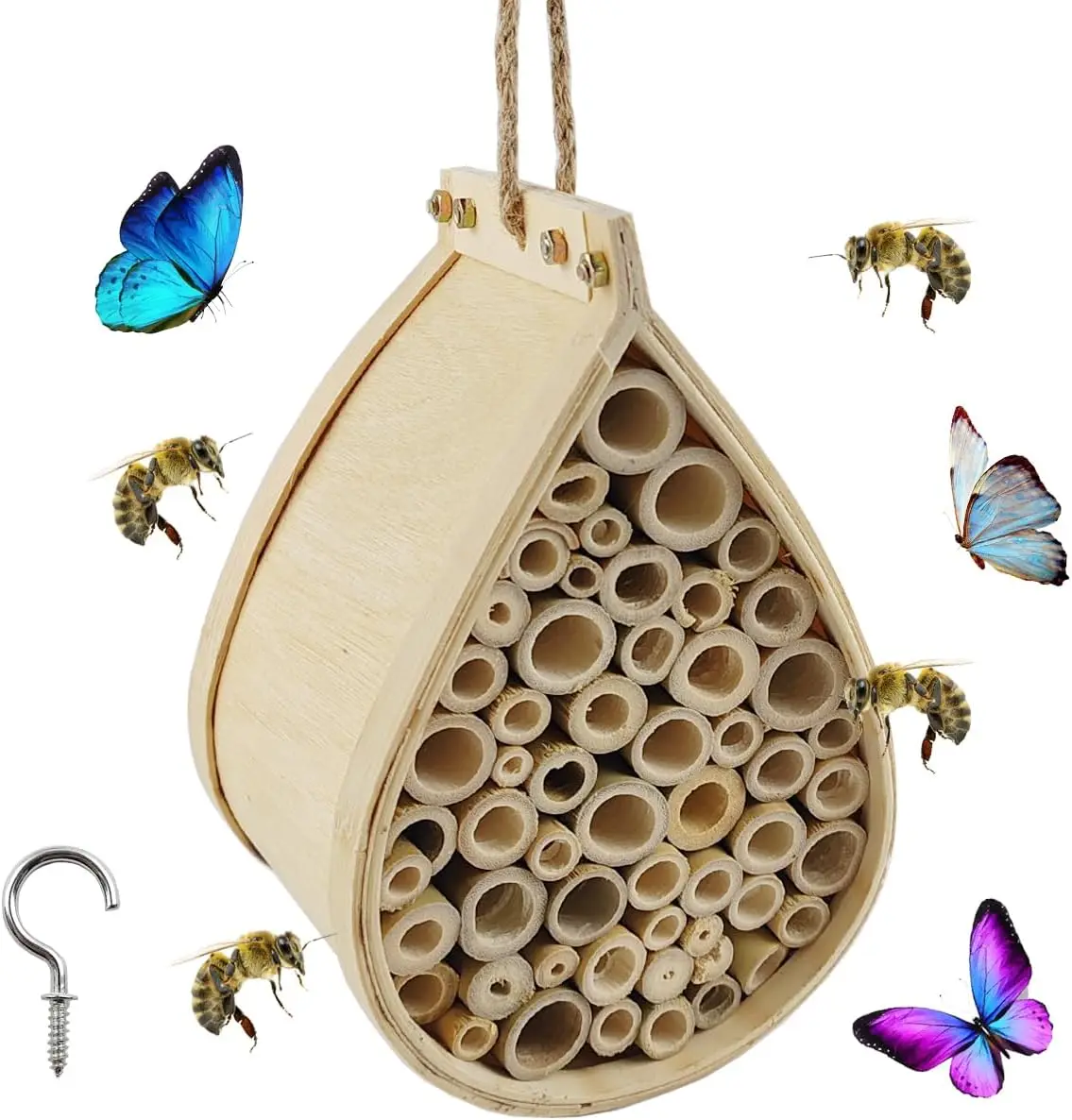 Mason Bee Hotel Pollinating Garden Supplies Mason Bee Houses Mason Bee Tubes Honey