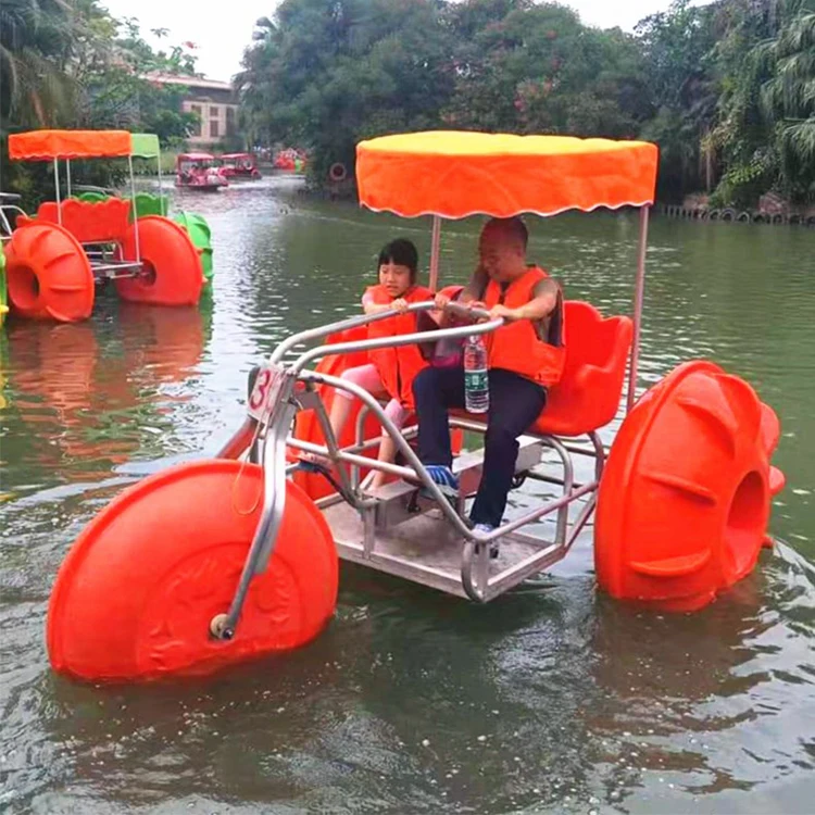 3 big wheels water  boat tricycle water pedal bike big wheel for sale