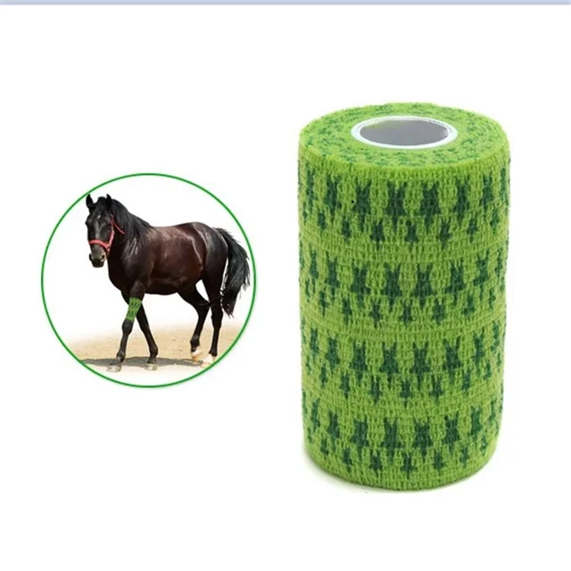 
Medical factory 4.5M Colored Self-Adhesive Non-Woven Cohesive Bandage Adhesive Elastic Bandage 