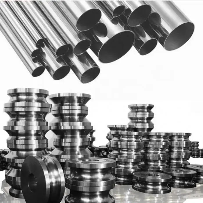 Customized SKD11/D2/CR12MOV Stainless/Carbon Steel Round and Square Pipe Tube Mold Tooling shaft parts