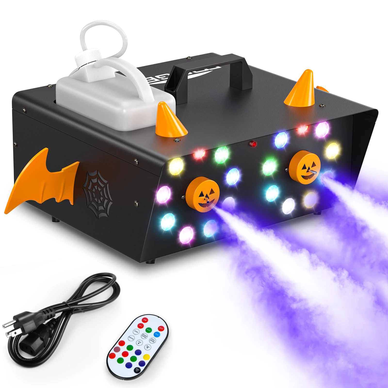 U`King 1500W Wireless Remote Control Fog Machine For Dj Nightclub Wedding Smog Machine Stage Effect Equipment Smoke Machine