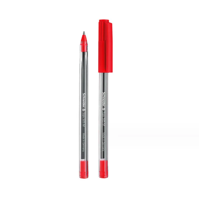 high quality 505 Stationery Ball Point Pen Blue Red Green Black bulk Plastic Logo Printing Pen popular wholesales