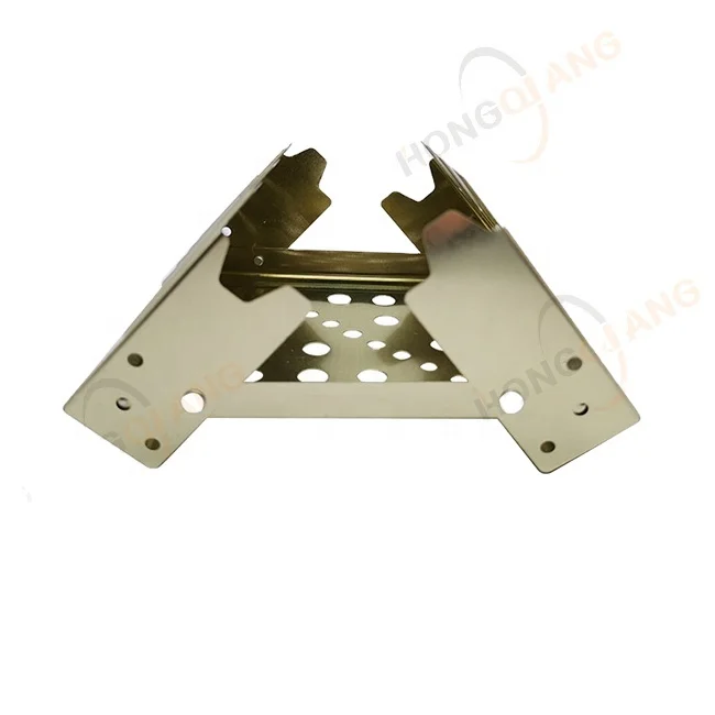 HongQiang  Fast Delivery Malaysia Golden Color Folding Furnace Outdoor Stove For Field Training Outdoor Cooking