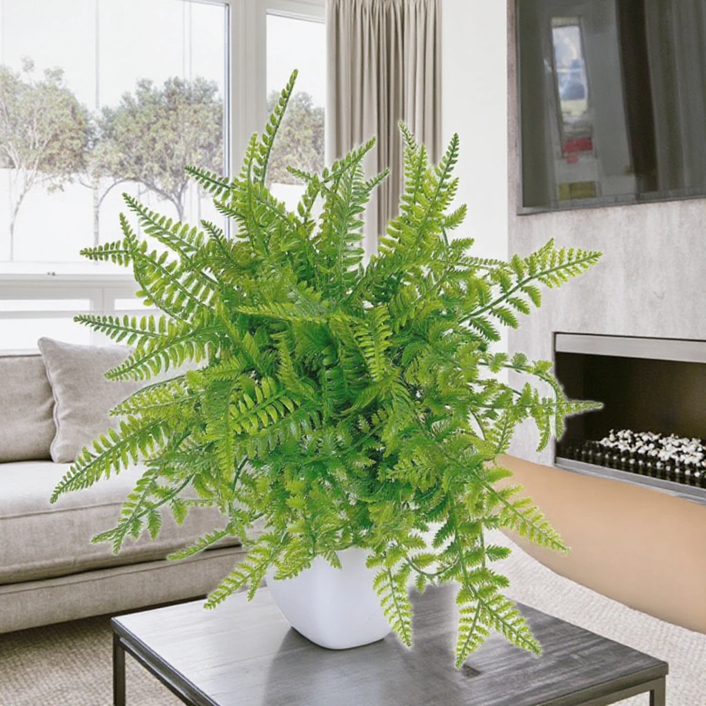 Simulated Green Plants Persian Leaves Wall Decoration Grass Matching Fish Tank Landscaping Water Grass Wedding Flowers