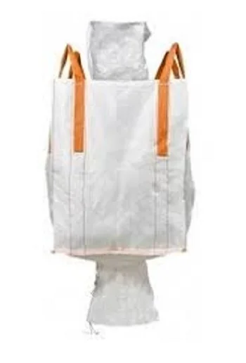 EGP Polypropylene 1000kg Capacity FIBC Bag 1000kg Flour Big Jumbo Bag Spout and Valve 1 Ton Flour Bulk Bag Super Sack Breathable