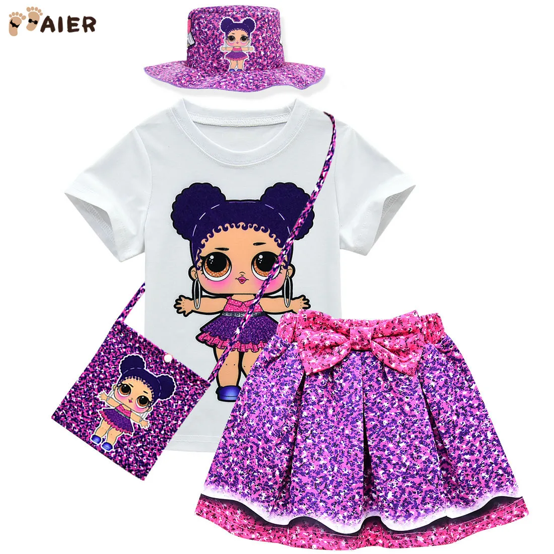 
Hot Selling Surprise girls doll dress Set Cosplay Halloween Surprise doll Costumes for Kids 