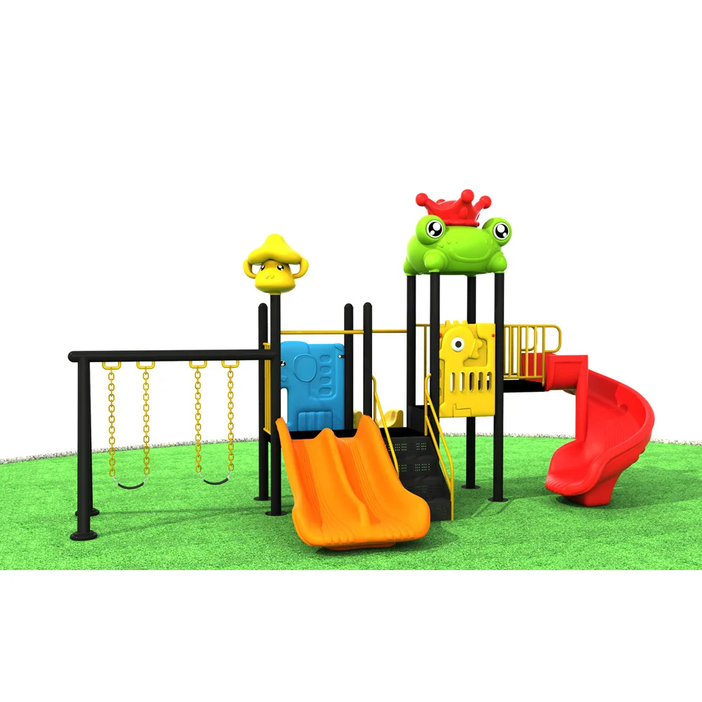 Factory Outdoor Park Playground Equipment Slide and Swing