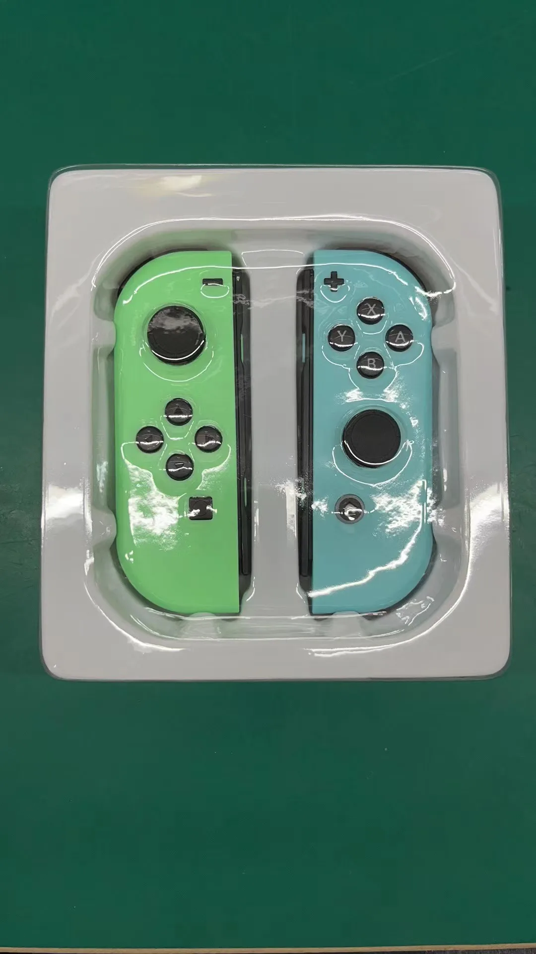 holiday present 100% new Blue Red Controller for NS Nintendo Switch Jaycon Gamepad Joystick with vibration battery 500nah gift