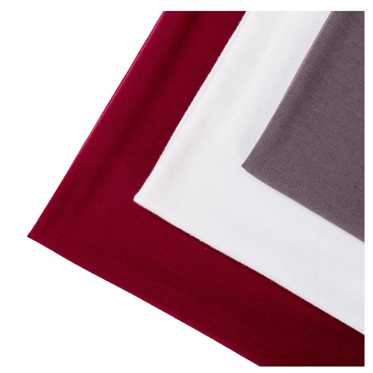 
 High Quality 40S Lenzing Micro Modal Spandex single jersey Fabrics For Underwear Plain Tshirt Modal Fabric  