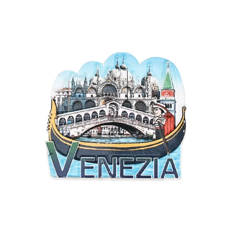 Creative Custom Made Resin Italy Tourist Souvenir Gifts 3D Fridge Magnet For Home Decor