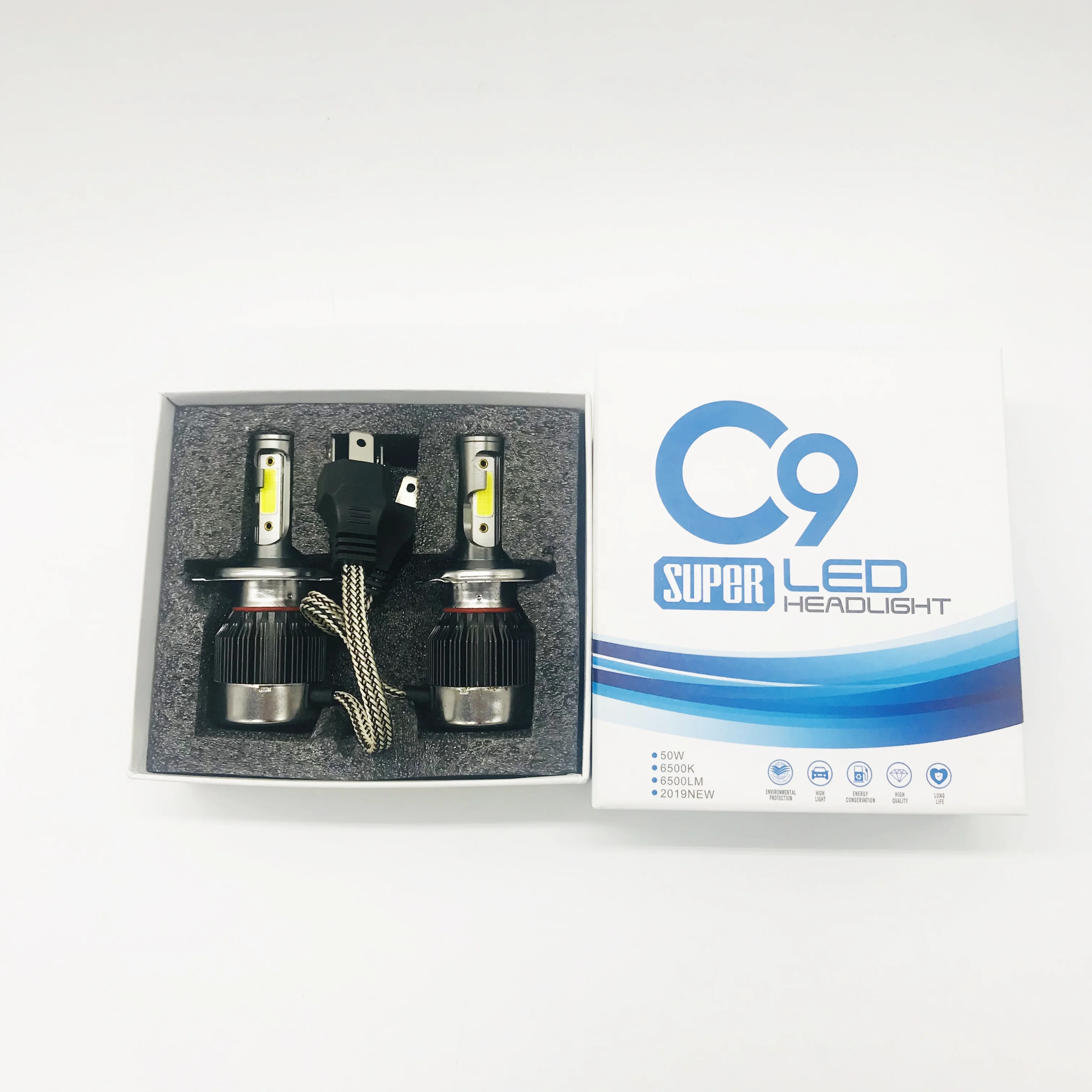 NEW CAR autoled headlight c9 led headlights bulb h11 bulbs 9004 9005 9006 h11 h7 h4 h3 h1 headlight for off road vehicle